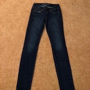 American Eagle Outfitters blue jeans